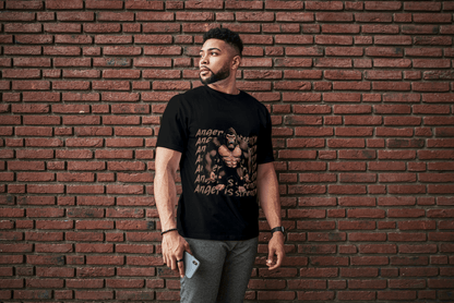 Anger is Strength Gorilla: Powerful Ape Fitness Tee - Essentia Attire