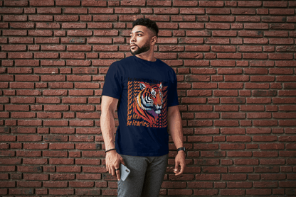 Fearless Tiger: Motivational Tiger Strength Tee - Essentia Attire