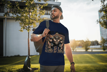 Beast of Jungle Rainbow: Gorilla Strength Graphic Tee - Essentia Attire