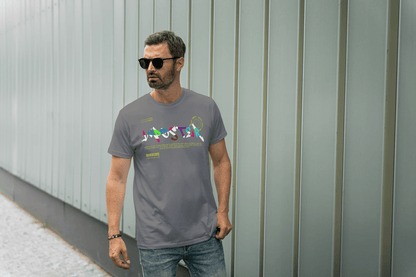 Abstract Glitch Art: Masterpiece Graphic Tee - Essentia Attire