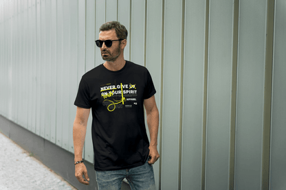 Never Give Up On Your Spirit: Motivational Urban Tee - Essentia Attire