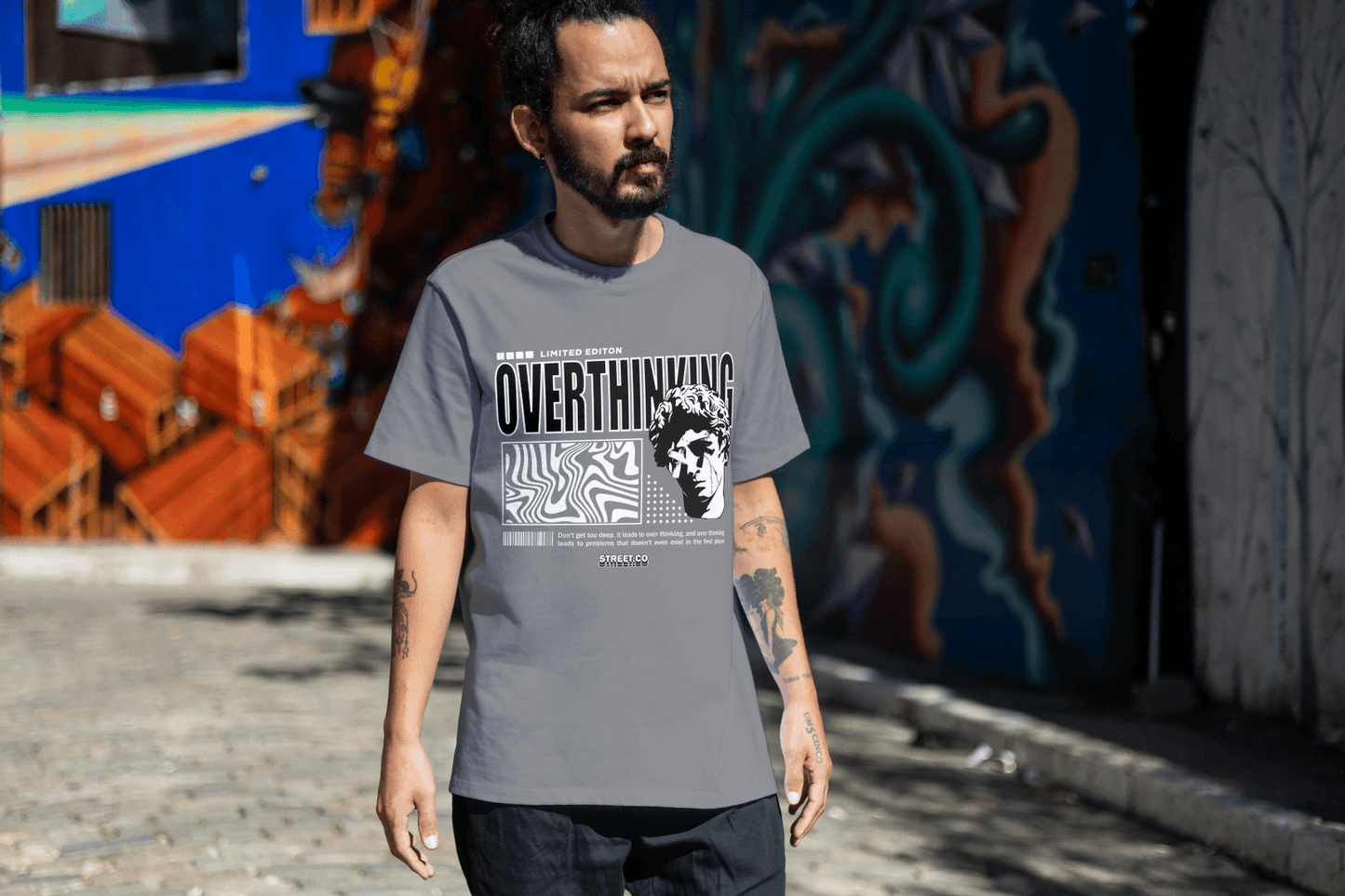 Overthinking Glitch Art: Limited Edition Streetwear - Essentia Attire