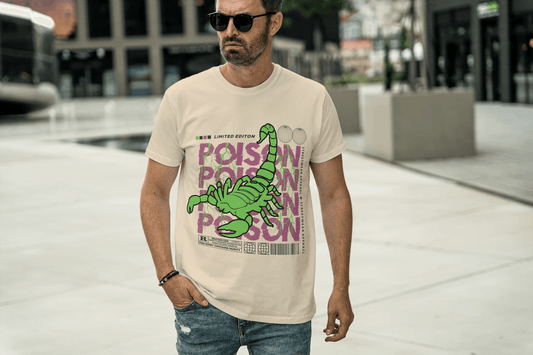 Poison Scorpion Graphic: Limited Edition Streetwear - Essentia Attire