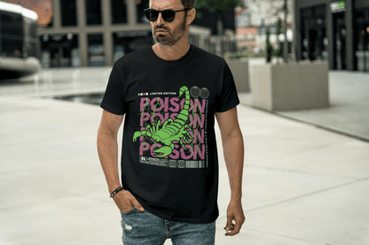 Poison Scorpion Graphic: Limited Edition Streetwear - Essentia Attire
