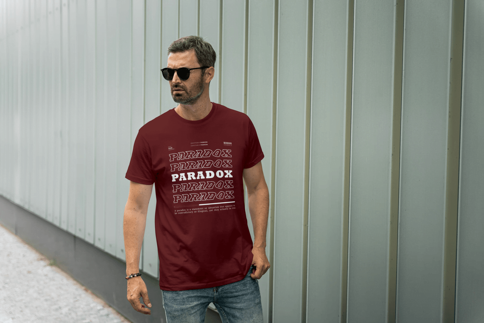 Paradox Statement: Philosophical Graphic Tee - Essentia Attire