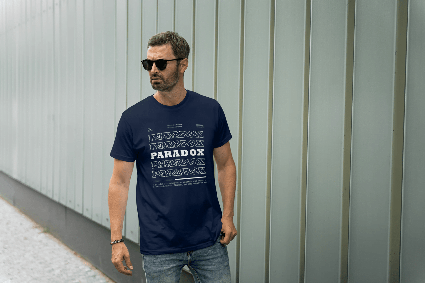 Paradox Statement: Philosophical Graphic Tee - Essentia Attire