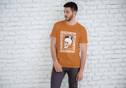 Discovery Skull Streetwear: Exploration Graphic Tee - Essentia Attire