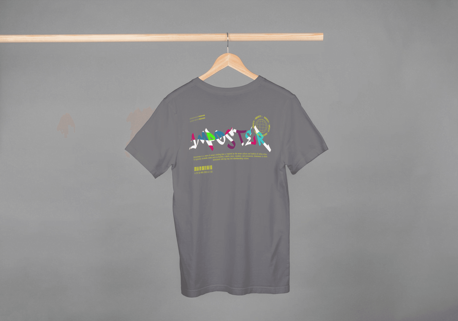 Abstract Glitch Art: Masterpiece Graphic Tee - Essentia Attire