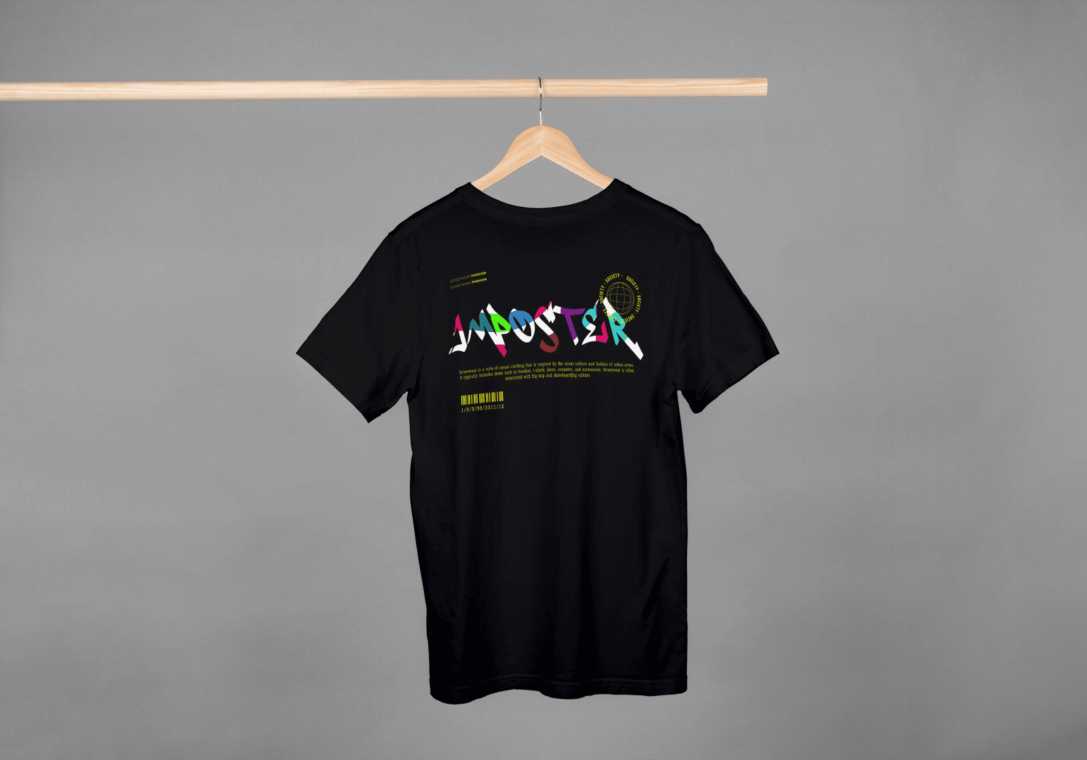 Abstract Glitch Art: Masterpiece Graphic Tee - Essentia Attire