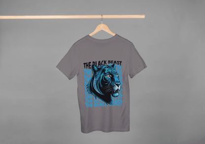 Black Beast: Blue Eye Panther Power Tee - Essentia Attire