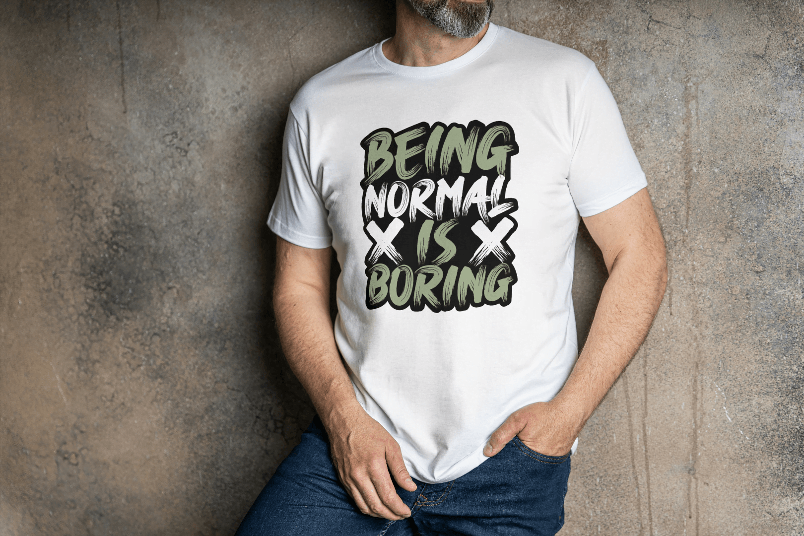 Being Normal Is Boring: Anti-Conformity Graphic Tee - Essentia Attire