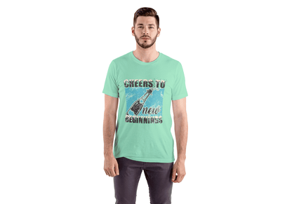 Cheers To New Beginnings: Celebration Graphic Tee - Essentia Attire