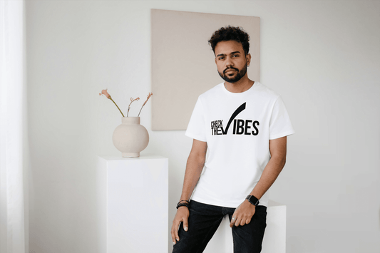 Check The Vibes: Positive Energy Tee - Essentia Attire