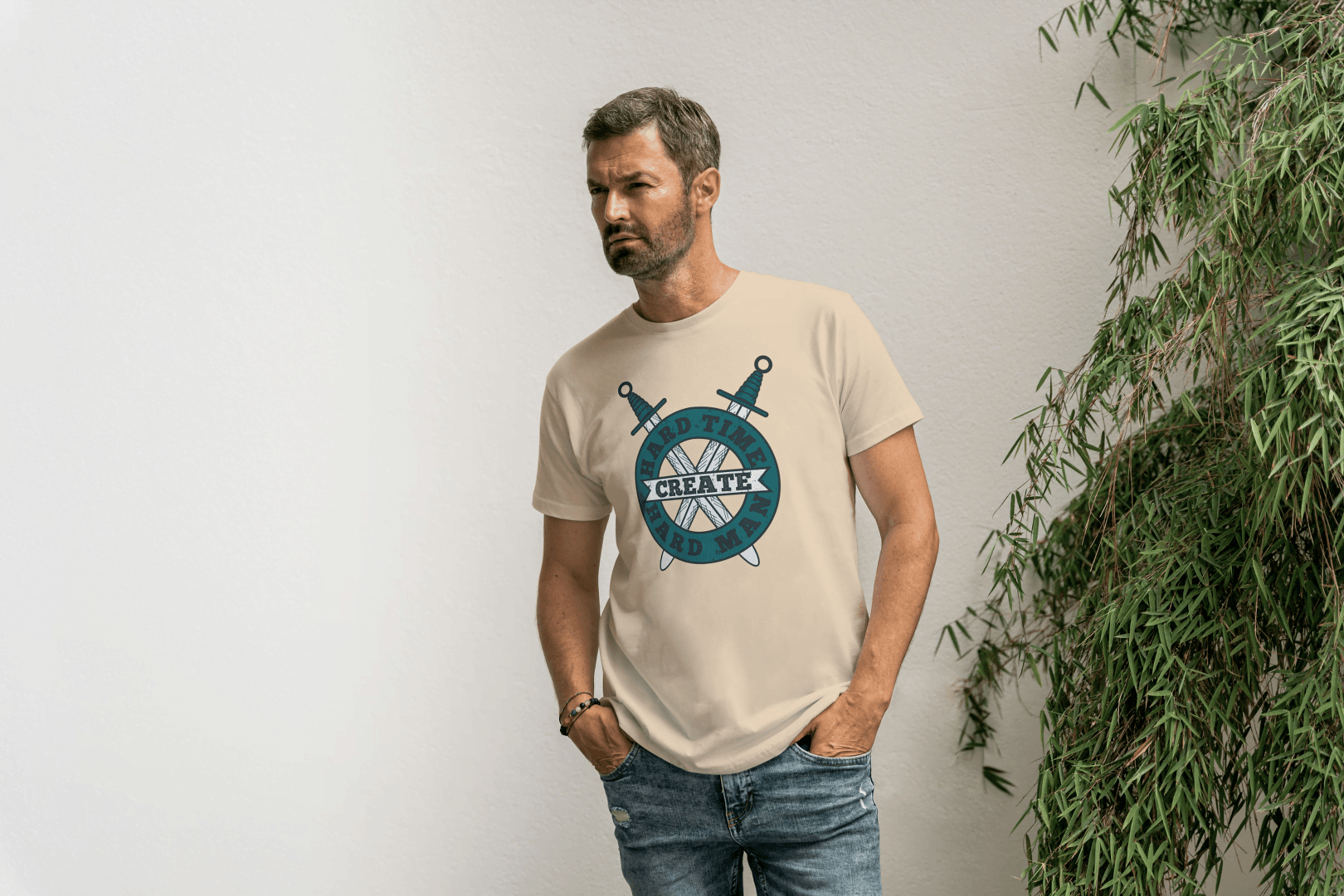 Bad Times Create Strong Men: Viking Tee - Essentia Attire