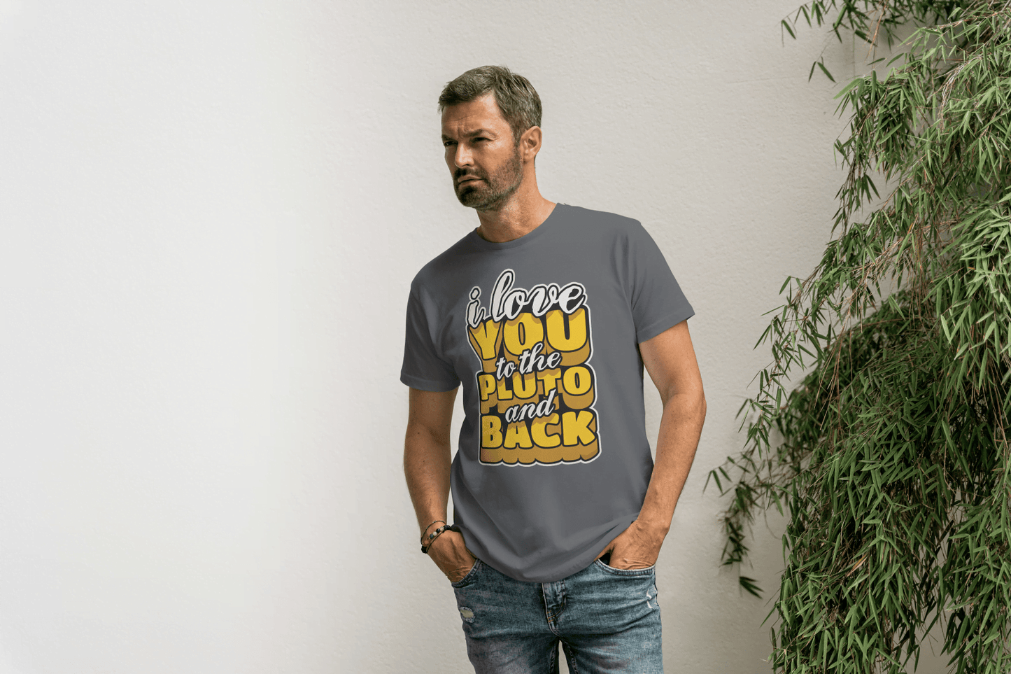 I Love You to Pluto and Back: Cosmic Love Tee - Essentia Attire