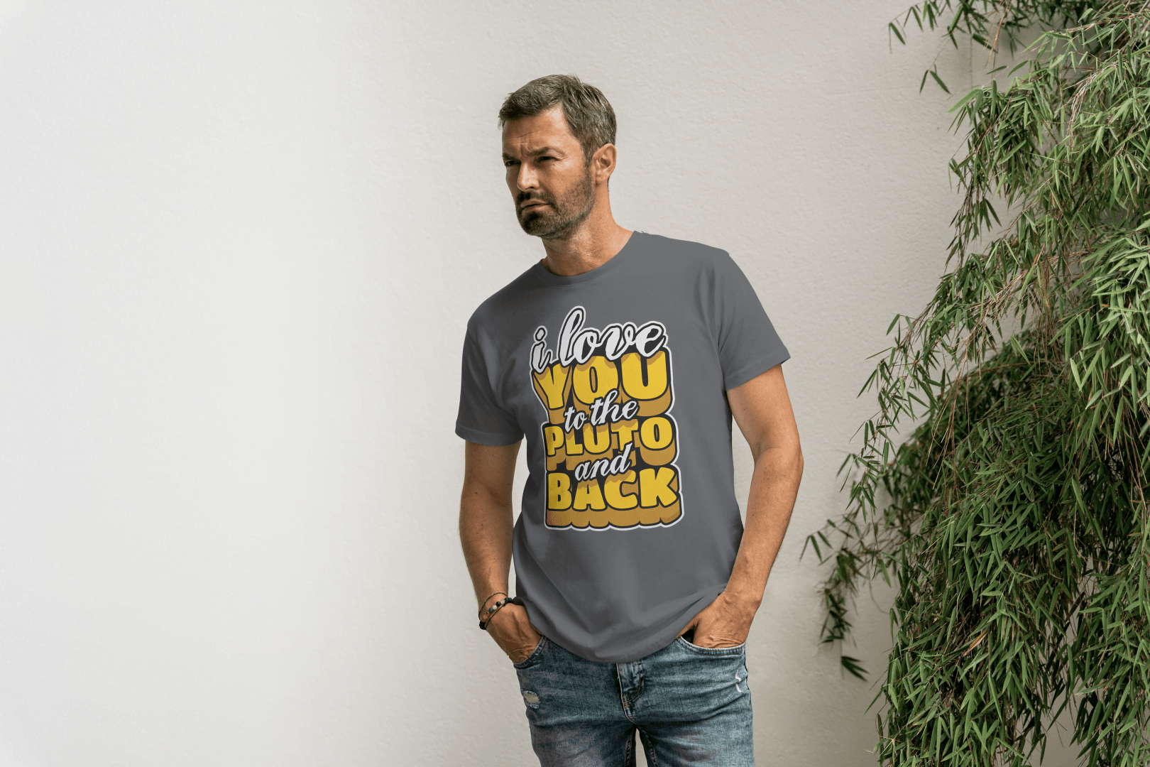 I Love You to Pluto and Back: Cosmic Love Tee - Essentia Attire