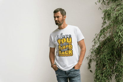 I Love You to Pluto and Back: Cosmic Love Tee - Essentia Attire