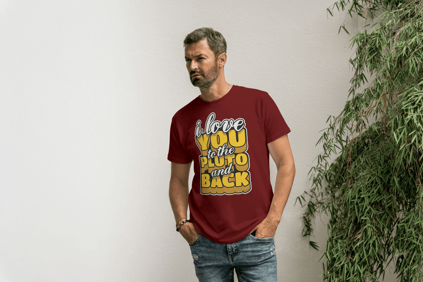 I Love You to Pluto and Back: Cosmic Love Tee - Essentia Attire