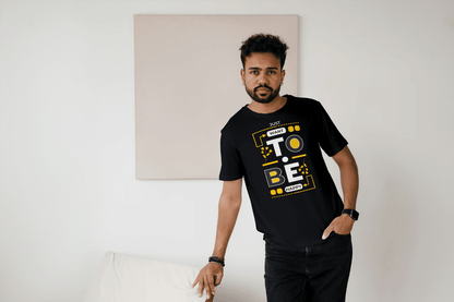 Just Want To Be Happy: Positive Affirmation Tee - Essentia Attire