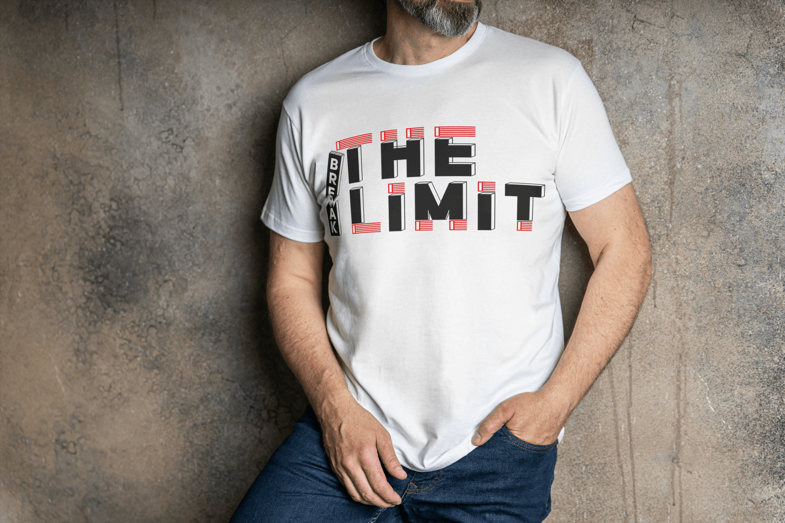 Break The Limit Motivational: Inspirational Quote Tee - Essentia Attire