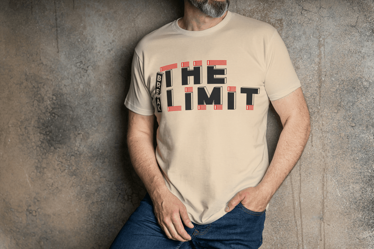 Break The Limit Motivational: Inspirational Quote Tee - Essentia Attire
