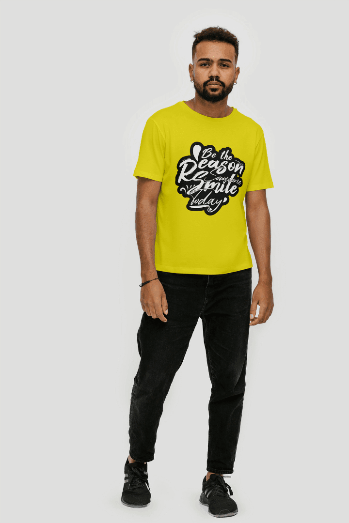 Be The Reason Someone Smiles Today: Kindness Graphic Tee - Essentia Attire