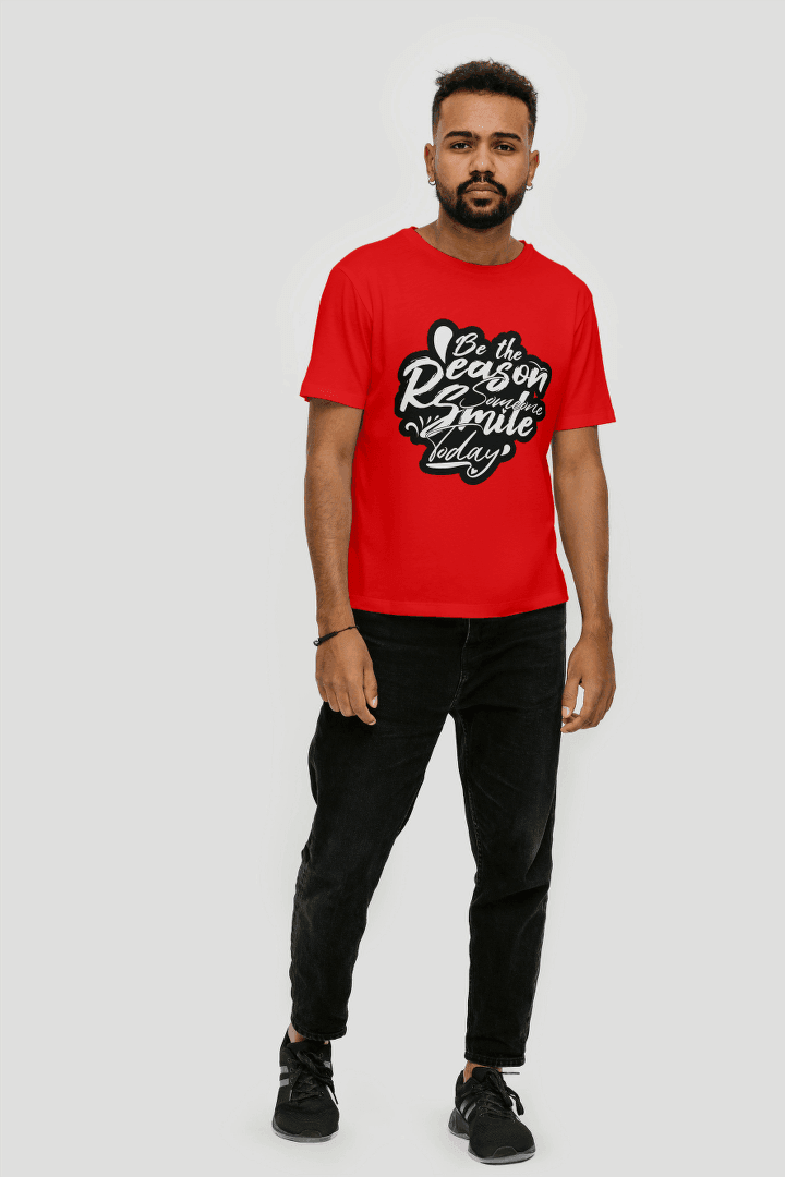 Be The Reason Someone Smiles Today: Kindness Graphic Tee - Essentia Attire