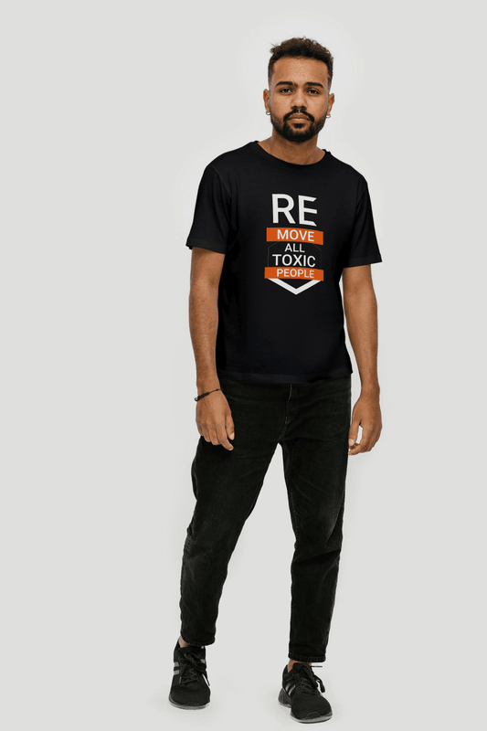 Remove All Toxic People: Positive Boundaries Tee - Essentia Attire