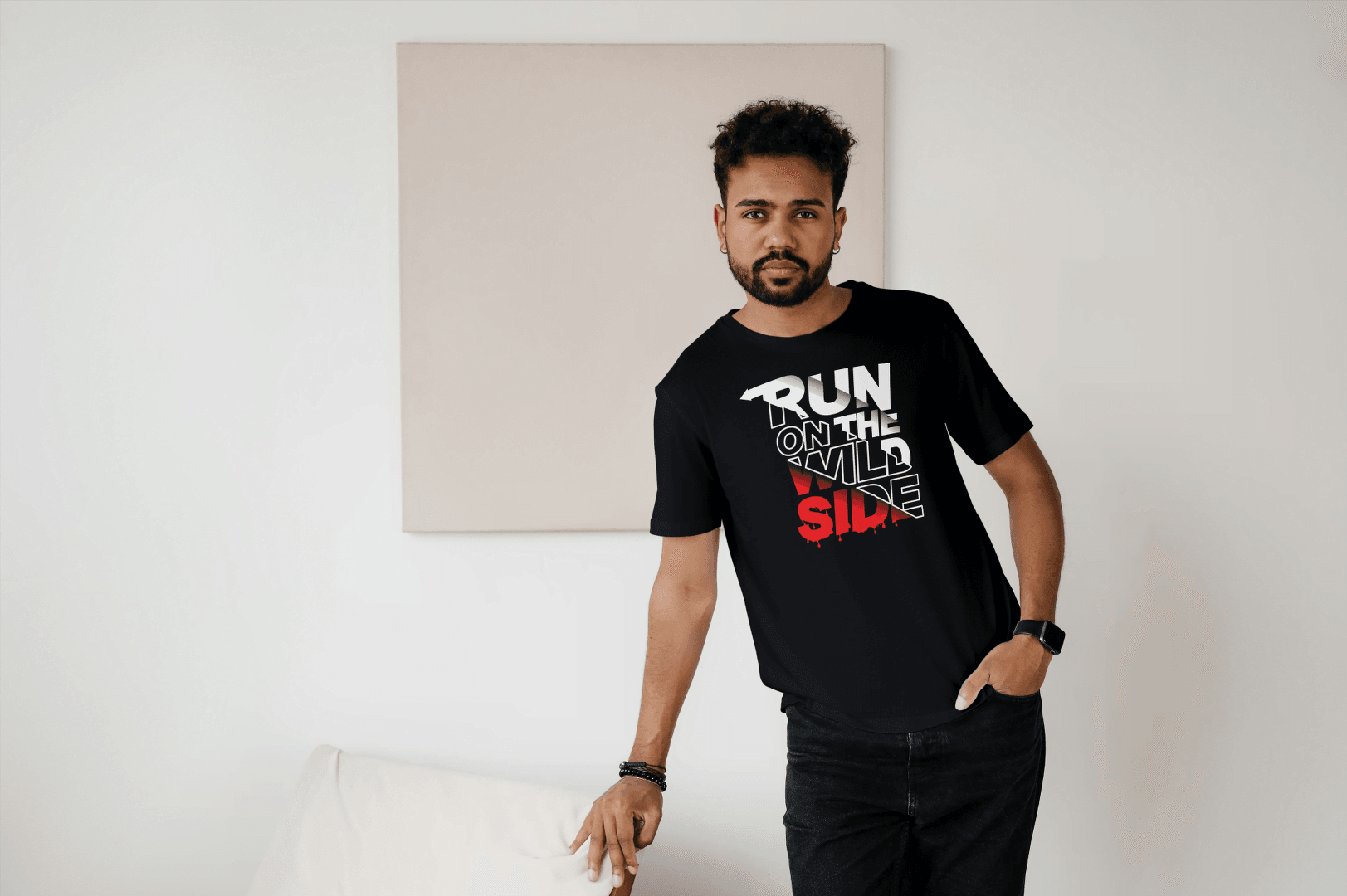 Run On The Wild Side: Adventure Graphic Tee - Essentia Attire