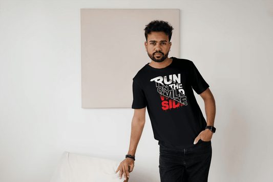 Run On The Wild Side: Adventure Graphic Tee - Essentia Attire