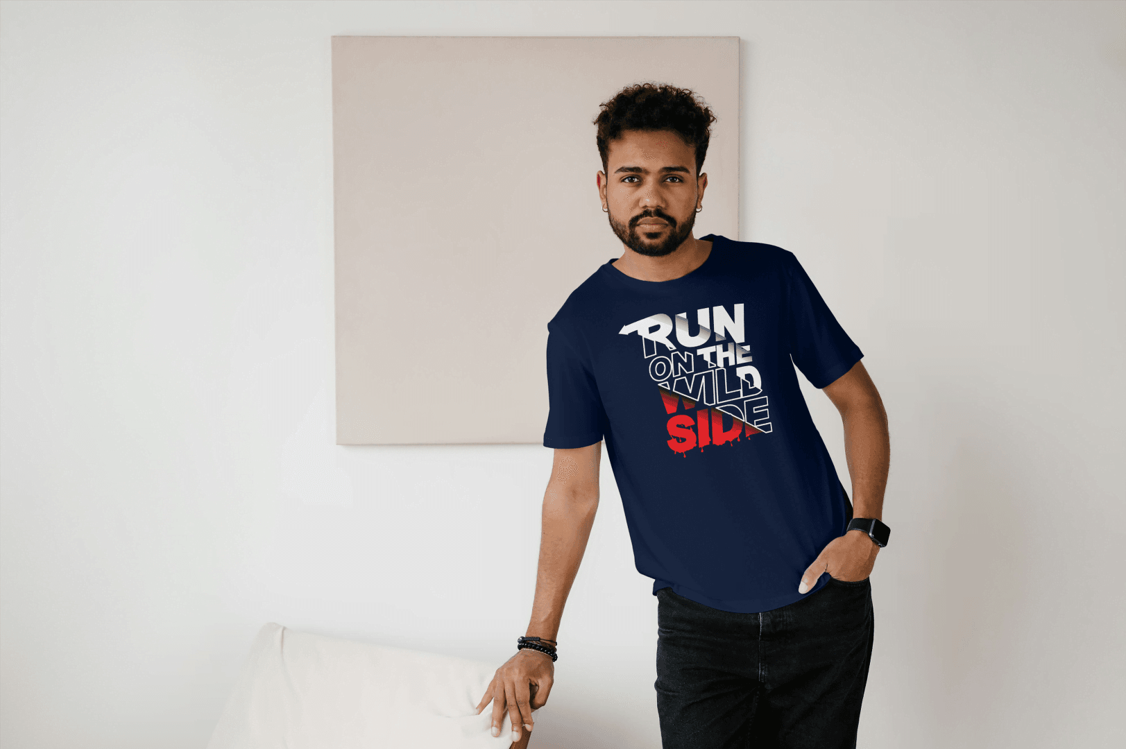 Run On The Wild Side: Adventure Graphic Tee - Essentia Attire