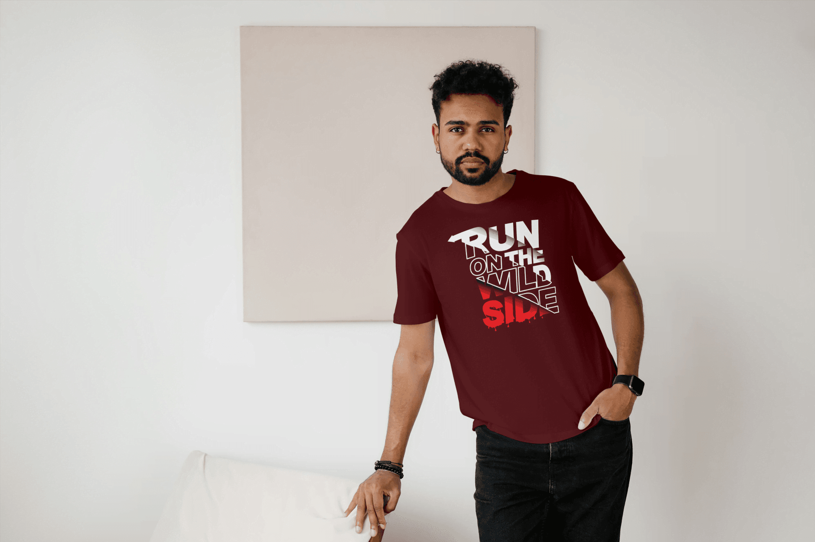 Run On The Wild Side: Adventure Graphic Tee - Essentia Attire