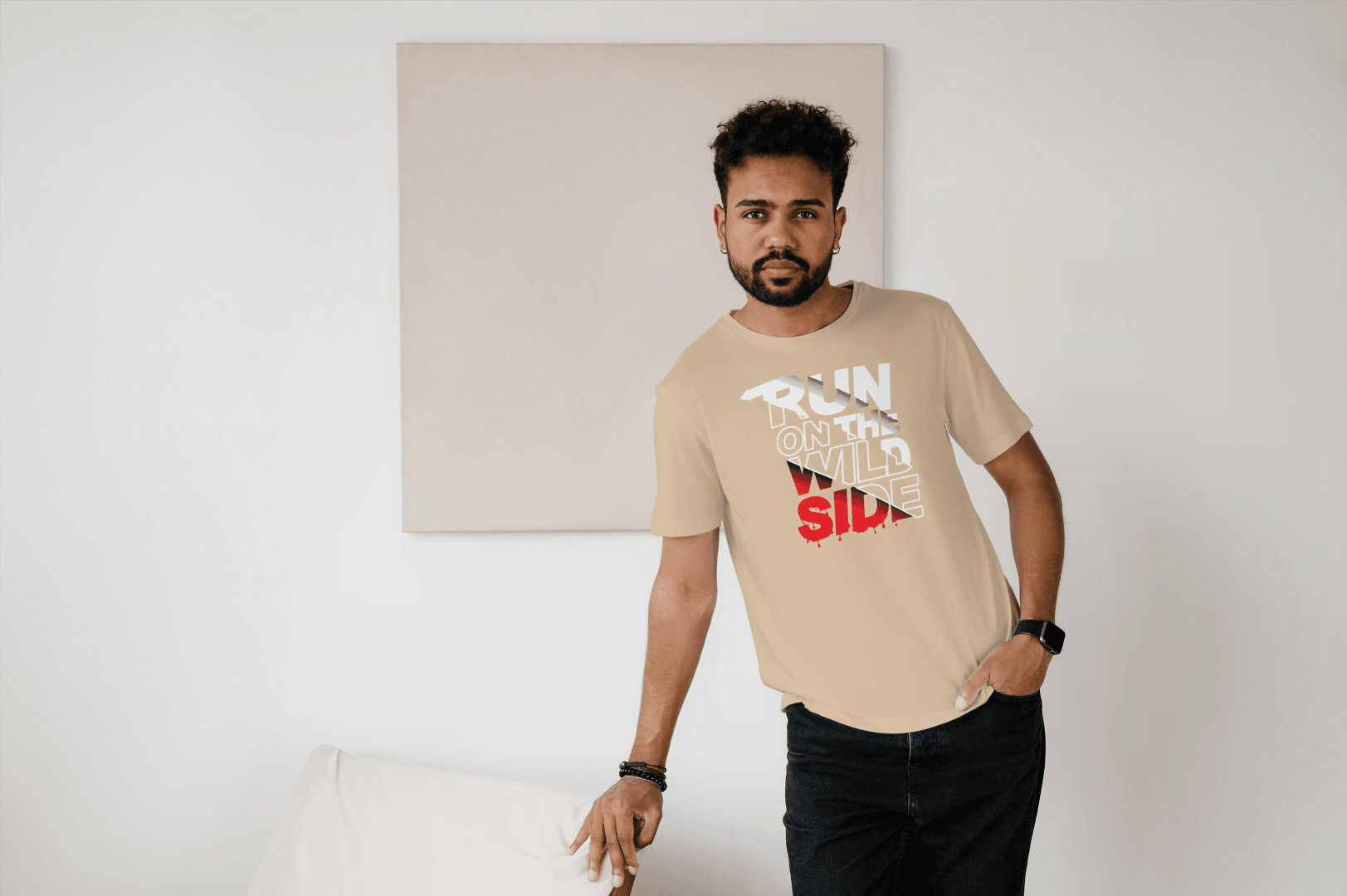 Run On The Wild Side: Adventure Graphic Tee - Essentia Attire