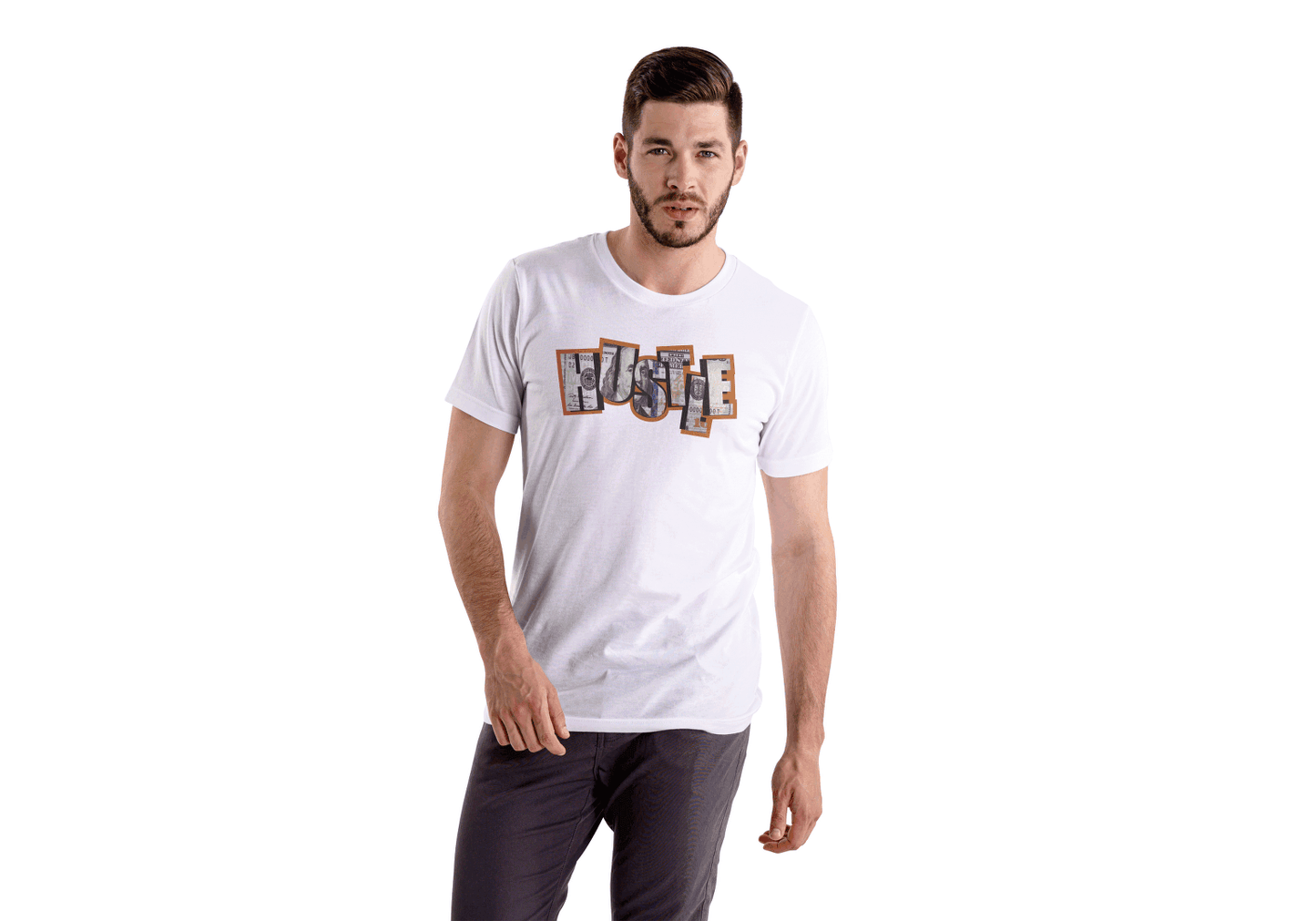 HUSTLE Money Print: Ambition Tee - Essentia Attire