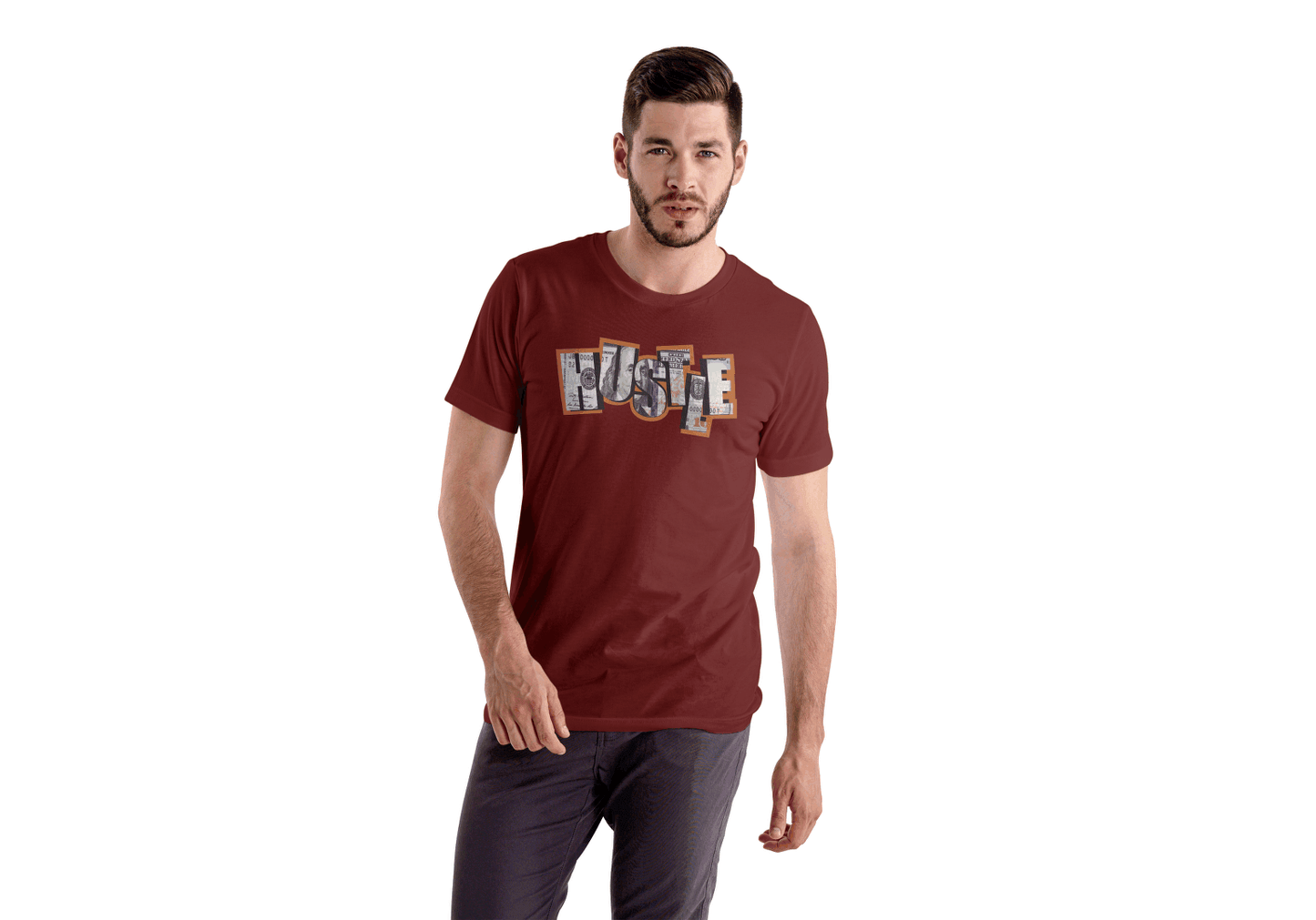 HUSTLE Money Print: Ambition Tee - Essentia Attire
