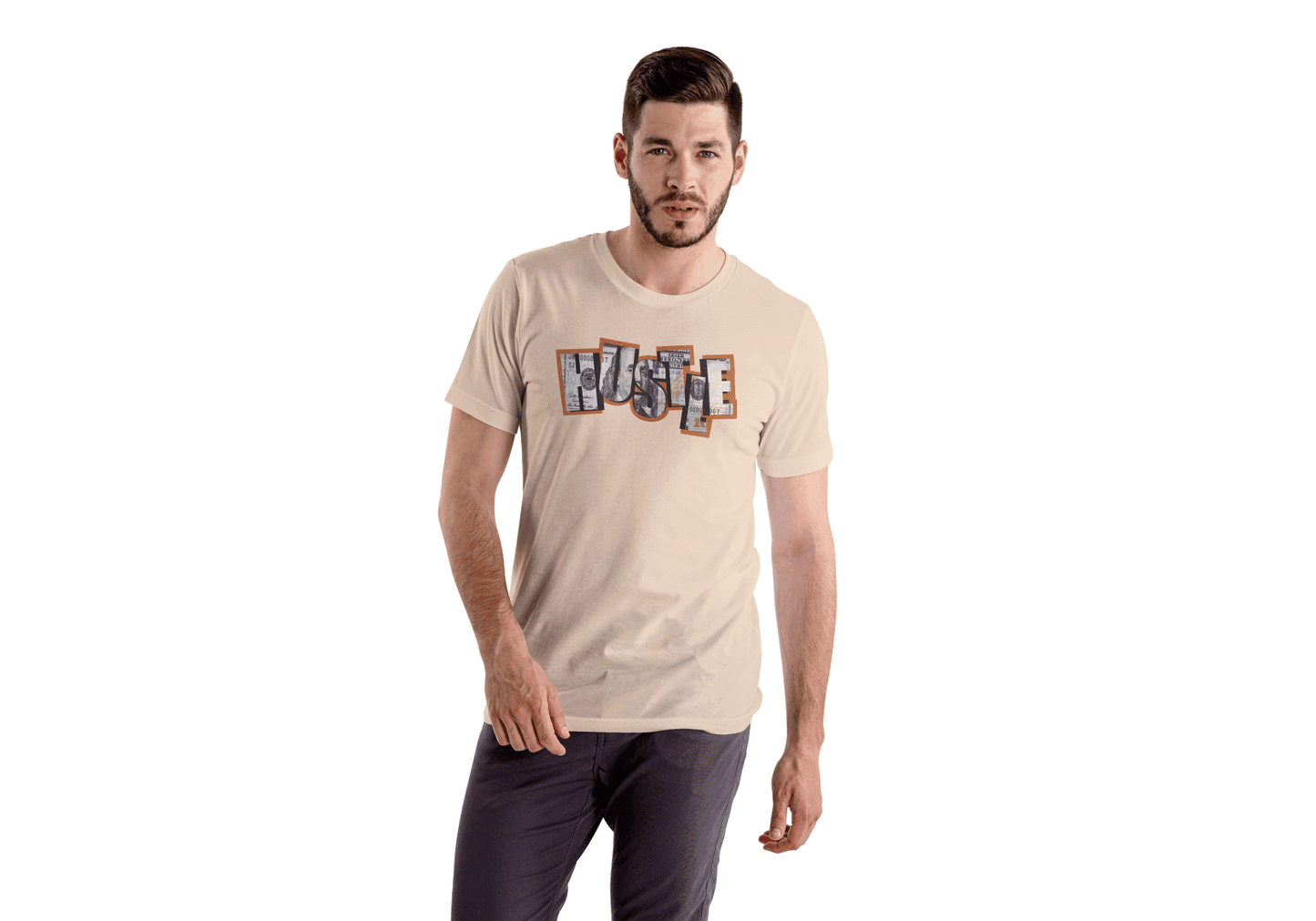 HUSTLE Money Print: Ambition Tee - Essentia Attire