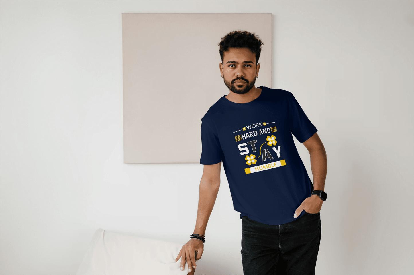 Work Hard Stay Humble Motivational: Perseverance Tee - Essentia Attire