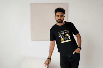 Work Hard Stay Humble Motivational: Perseverance Tee - Essentia Attire