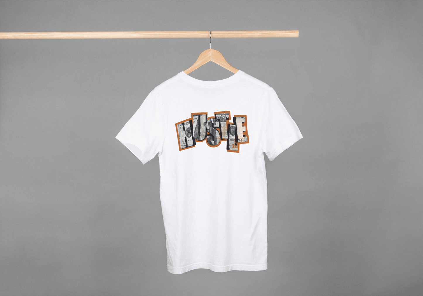 HUSTLE Money Print: Ambition Tee - Essentia Attire