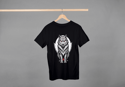 Predator Wolf Graphic Tee: Strong Animal Statement - Essentia Attire
